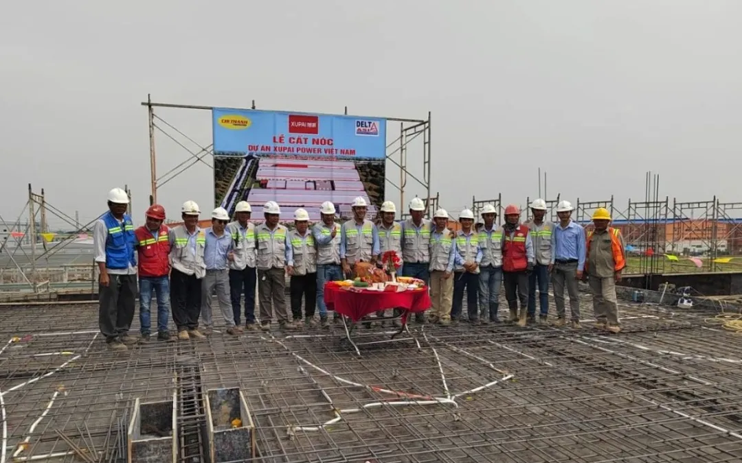 旭派越南工廠辦公與宿舍大樓封頂儀式圓滿舉行，國際化進程加速推進