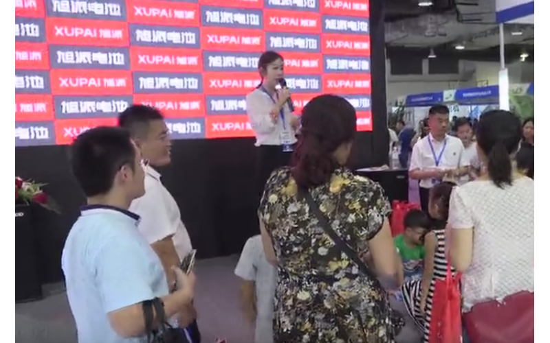 旭派電池 2017山東國際節能與新能源汽車展覽會視頻