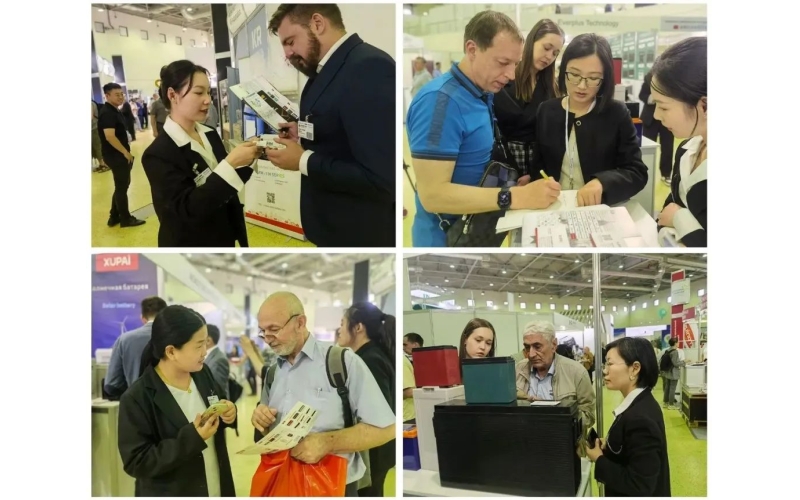 人氣爆棚，旭派電池在莫斯科展大放異彩！